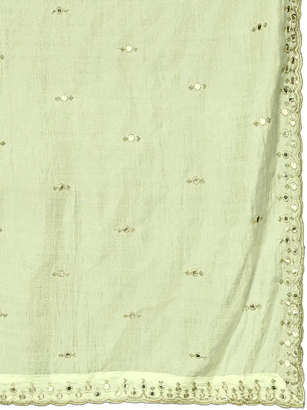 Vichitra_Art_Silk_Embroidered_Dupatta_With_Mirror_Work_Border_Cream