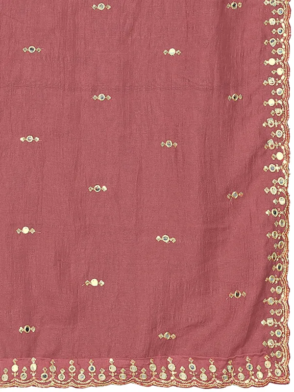 Vichitra_Art_Silk_Embroidered_Dupatta_With_Mirror_Work_Border_Peach