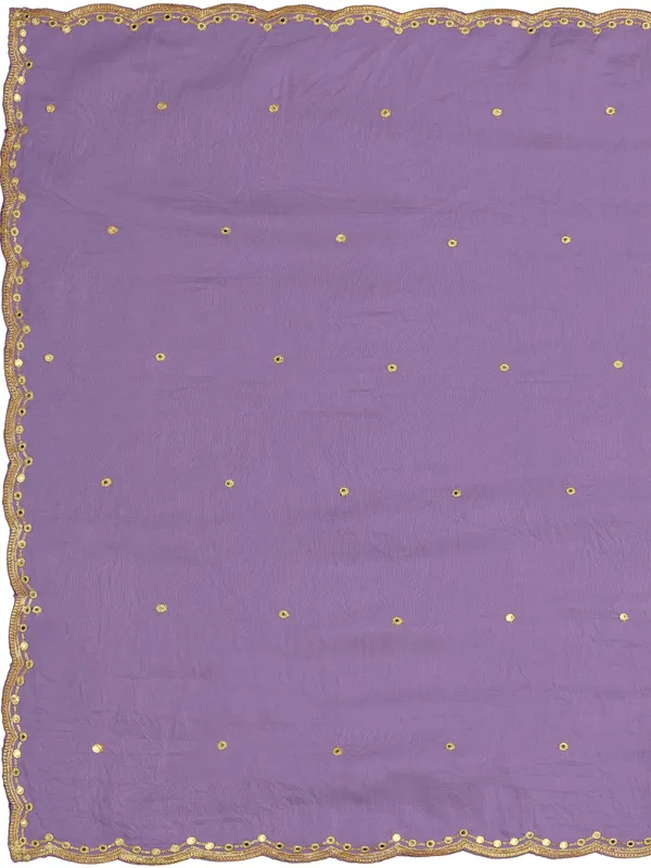 Vichitra_Art_Silk_Mirror_Work_Dupatta_With_Zari_Embroidery_Lavender