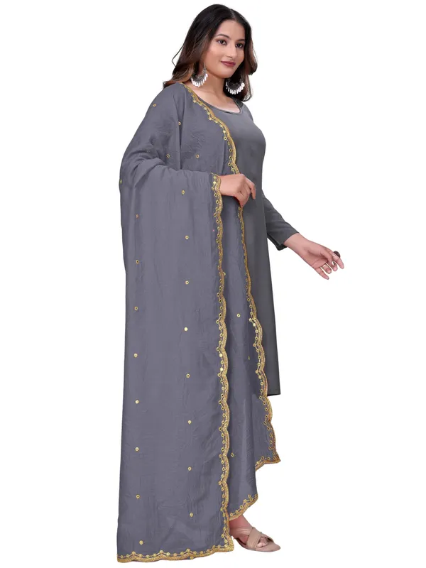 Vichitra_Art_Silk_Mirror_Work_Dupatta_With_Zari_Embroidery_Grey