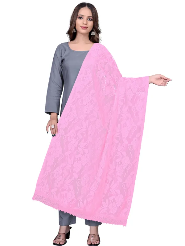 Amritsari_Net_Floral_Dupatta_With_Lace_Border_Light_Pink