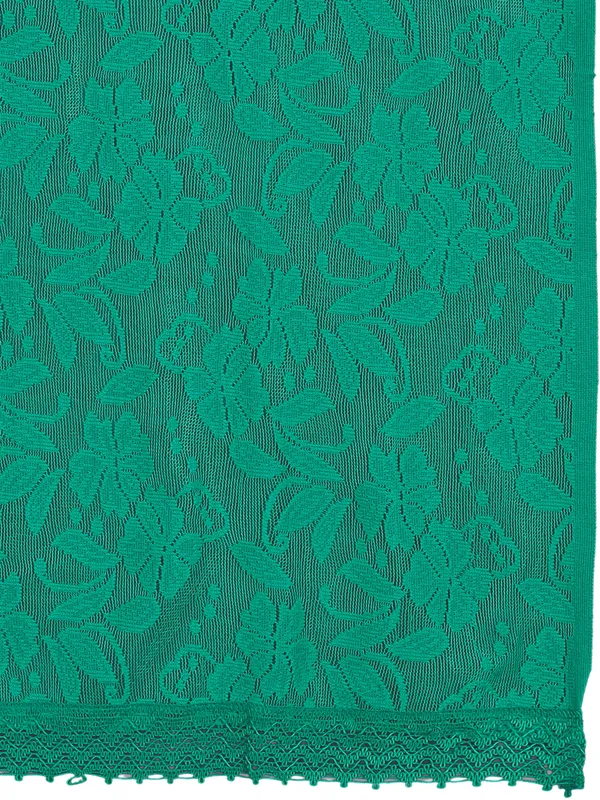 Amritsari_Net_Floral_Dupatta_With_Lace_Border_Rama_Green
