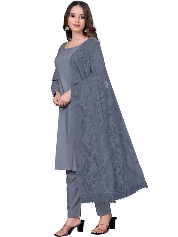 Amritsari_Net_Floral_Dupatta_With_Lace_Border_Grey