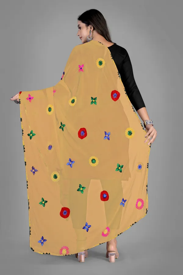 Nazmin_Multicolour_Floral_Embroidered_Dupatta_With_Lace_Beige