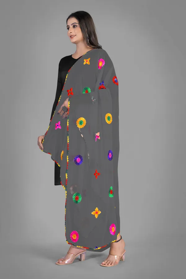 Nazmin_Multicolour_Floral_Embroidered_Dupatta_With_Lace_Grey