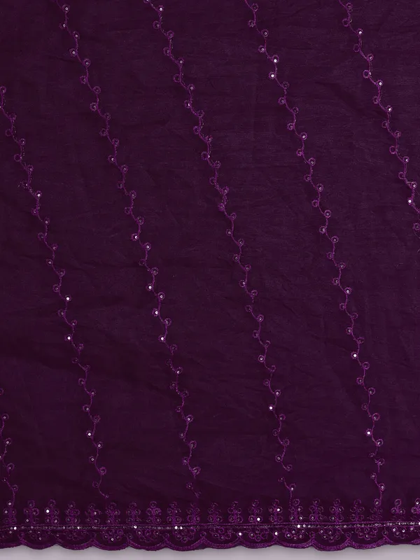 Organza_Embroidered_Dupatta_With_Sequins_Scalloped_Border_Wine