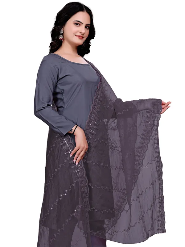 Organza_Embroidered_Dupatta_With_Sequins_Scalloped_Border_Grey