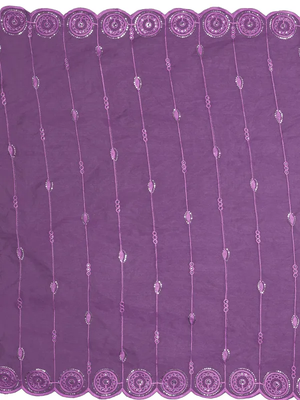 Organza_Striped_Embroidery_Dupatta_With_Medallion_Border_Lavender