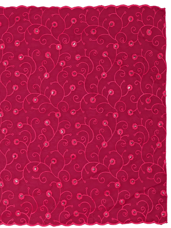 Organza_Floral_Jaal_Embroidered_Dupatta_With_Sequins_Pink