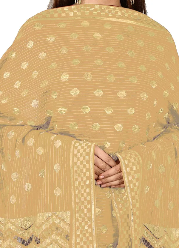 Net_Zari_Buti_Dupatta_With_Chevron_Pallu_Tassels_Beige