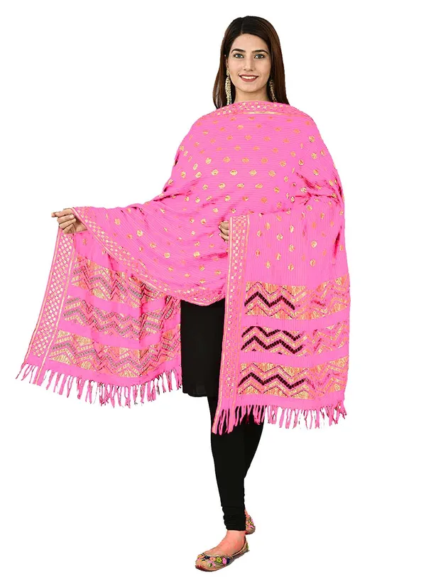 Net_Zari_Buti_Dupatta_With_Chevron_Pallu_Tassels_Light_Pink