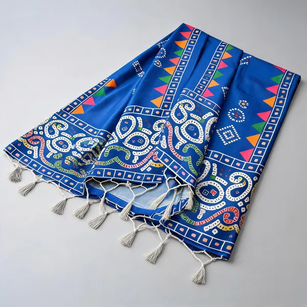 Bandhani_Printed_Art_Silk_Dupatta_For_Women_With_Tassels_Royal_Blue