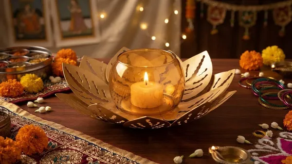 Lotus_Metal_Candle_Holder_With_Glass_Votive_Bowl