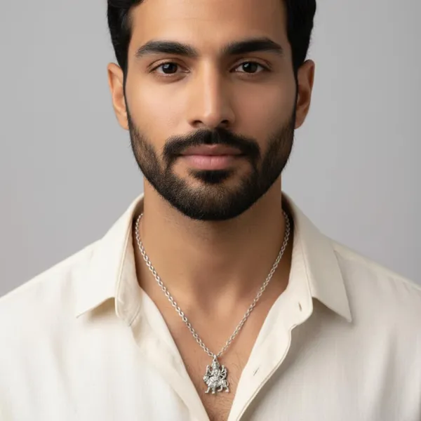 Durga_Pendant_Chain_Necklace