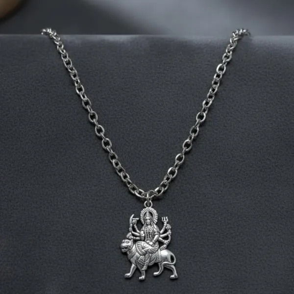 Durga_Pendant_Chain_Necklace