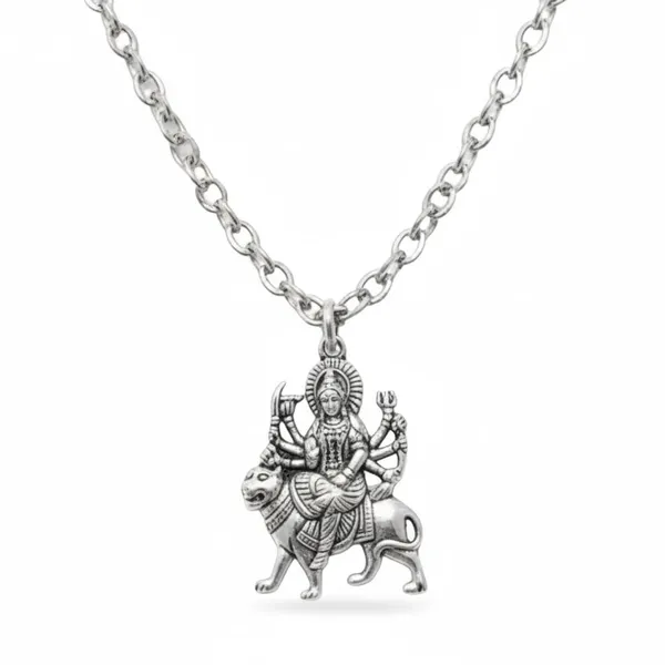 Durga_Pendant_Chain_Necklace