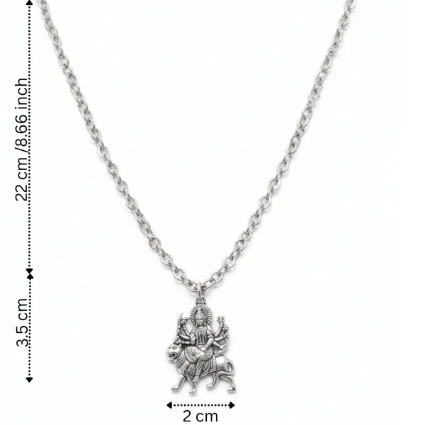 Durga_Pendant_Chain_Necklace