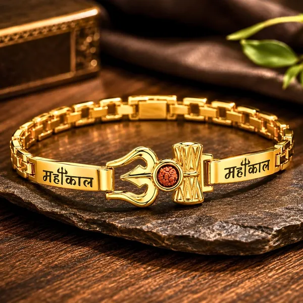 Trishul_Rudraksha_Bracelet