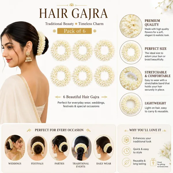 Artificial_Jasmine_Flower_Hair_Gajra