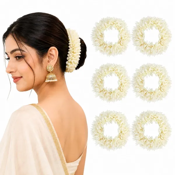 Artificial_Jasmine_Flower_Hair_Gajra