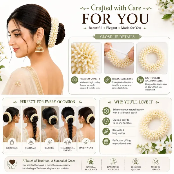 Artificial_Jasmine_Flower_Hair_Gajra