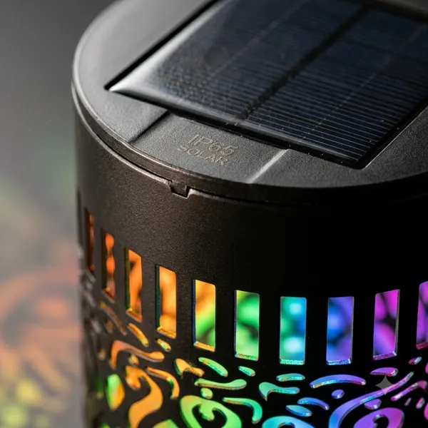 Dizaa_Solar_Mandala_Wall_Light,_Solar_Powered_Outdoor_Decorative_Lamp_with_Auto_On_Off_Solar_Light_Set
