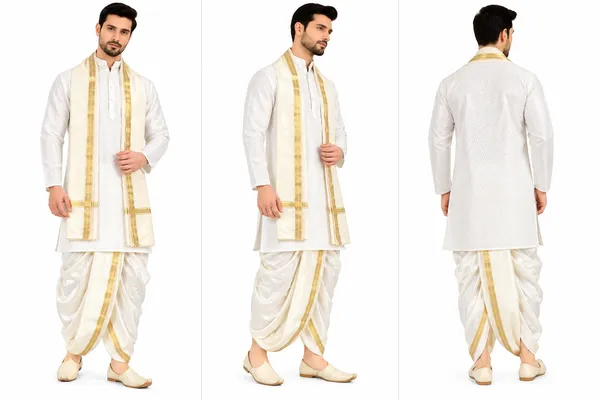 White_Ethnic_Kurta_Dhoti_Set_for_Men