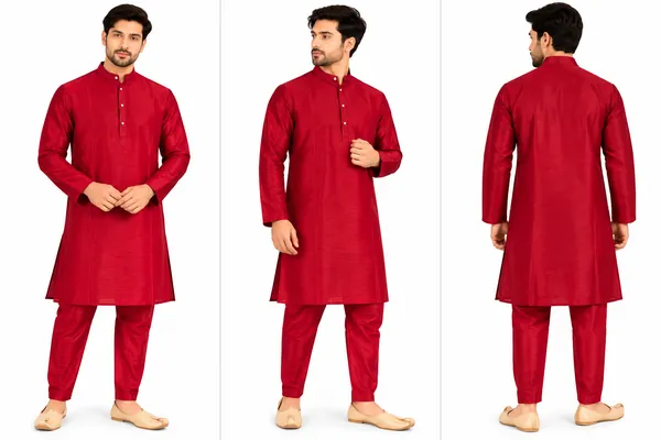 Red_Traditional_Kurta_Pajama_Set_for_Men