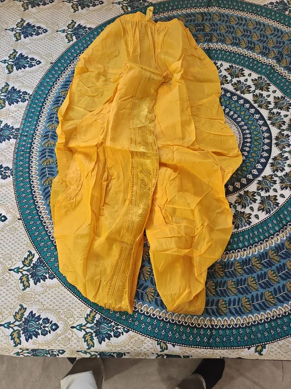Yellow_Traditional_Dhoti_for_Men