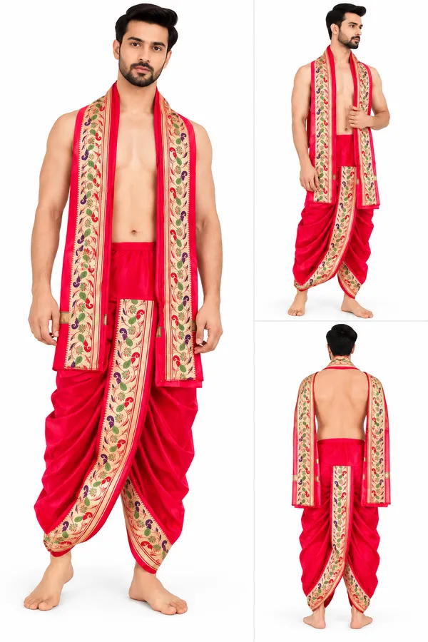 Royal_Maroon_Traditional_Dhoti_Dupatta_Set_for_Men