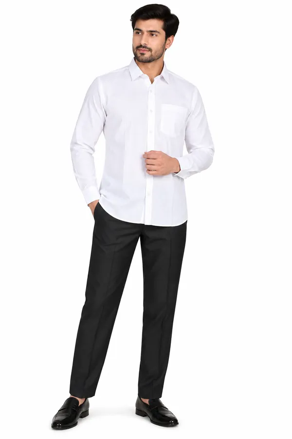 White_Formal_Fit_Shirt_for_Men