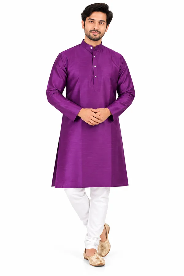 Purple_Traditional_Straight_Kurta_for_Men