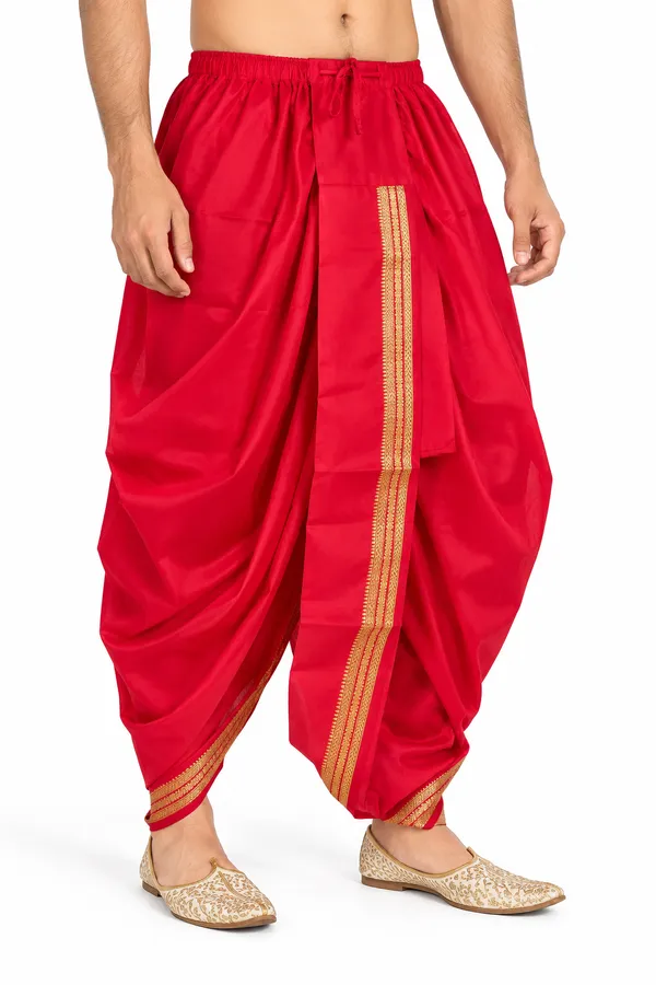 Red_Traditional_Dhoti_for_Men