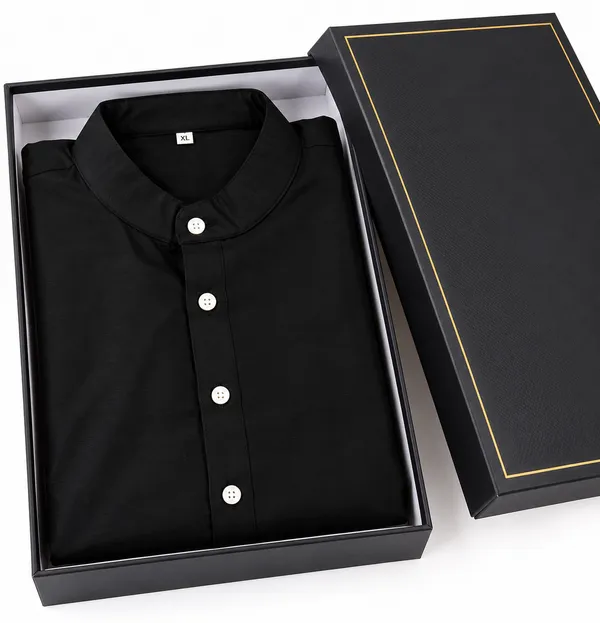 Black_Mandarin_Collar_Kurta_Pajama_Set_for_Men