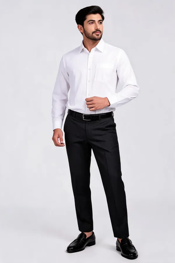 White_Regular_Fit_Full_Sleeve_Formal_Shirt_For_Men