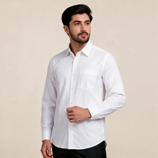 White_Regular_Fit_Full_Sleeve_Formal_Shirt_For_Men