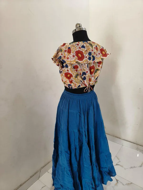 Bohemian_Cotton_Floral_Top_&_Long_Skirt_Set_â€“_Beach_Party_Wear