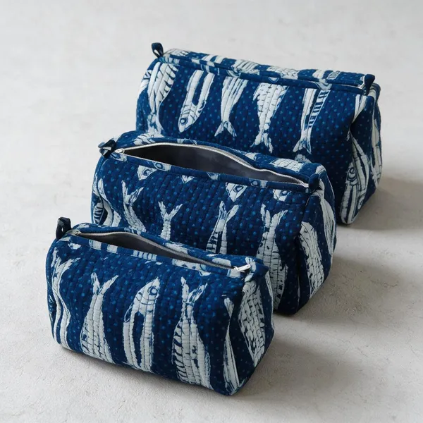 Quilted_Cotton_Toiletry_Bag_Zippered_Makeup_Organizer_Set_Of_3