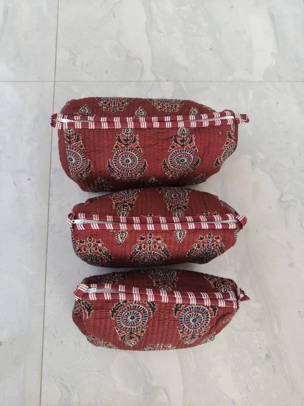 Travel_Toiletry_Bag_Set_Of_3_Quilted_Cotton_Cosmetic_Organizer_Makeup_Storage_Pouch