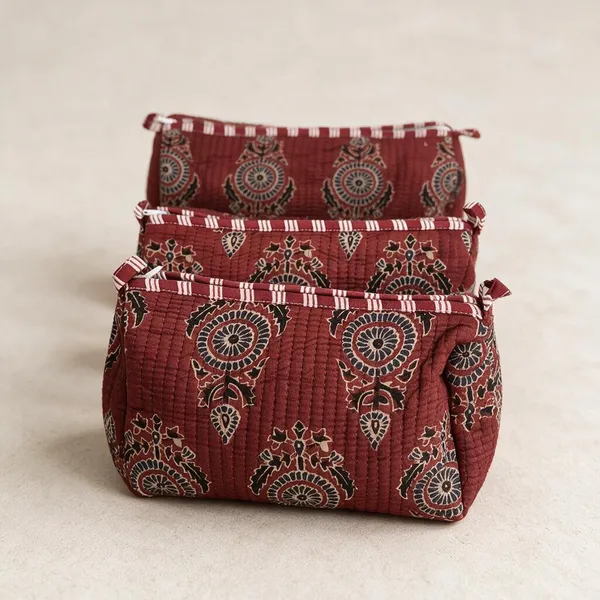 Travel_Toiletry_Bag_Set_Of_3_Quilted_Cotton_Cosmetic_Organizer_Makeup_Storage_Pouch