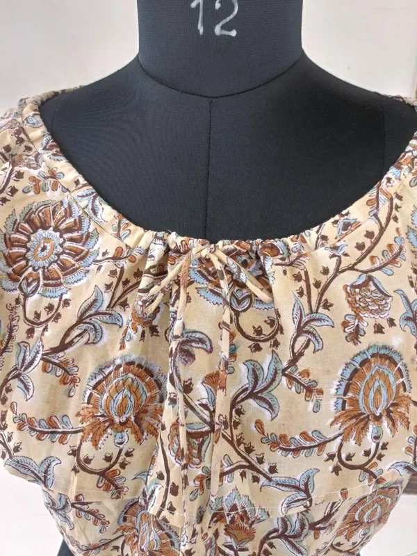 Trendy_Cotton_Floral_Printed_Flared_Neck_Design_Boho_Women_Short_Top_For_Casual_Wear