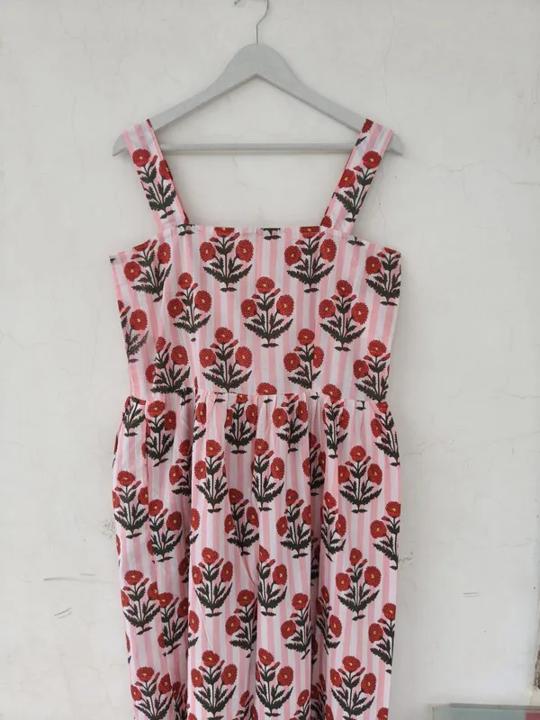 Floral_Cotton_Maxi_Dress_Sleeveless_Fit_And_Flare_Boho_Beach