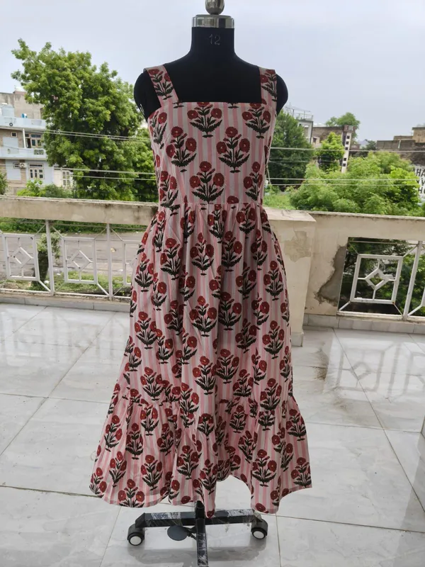 Floral_Cotton_Maxi_Dress_Sleeveless_Fit_And_Flare_Boho_Beach