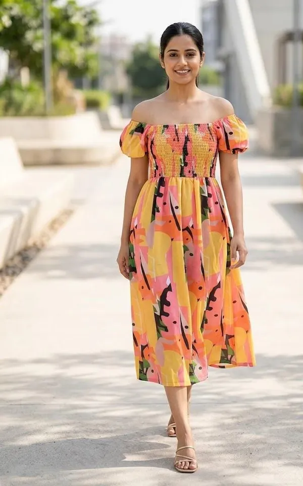 Boho_Floral_Cotton_Maxi_Dress_Fit_And_Flare_Summer_Casual_Wear