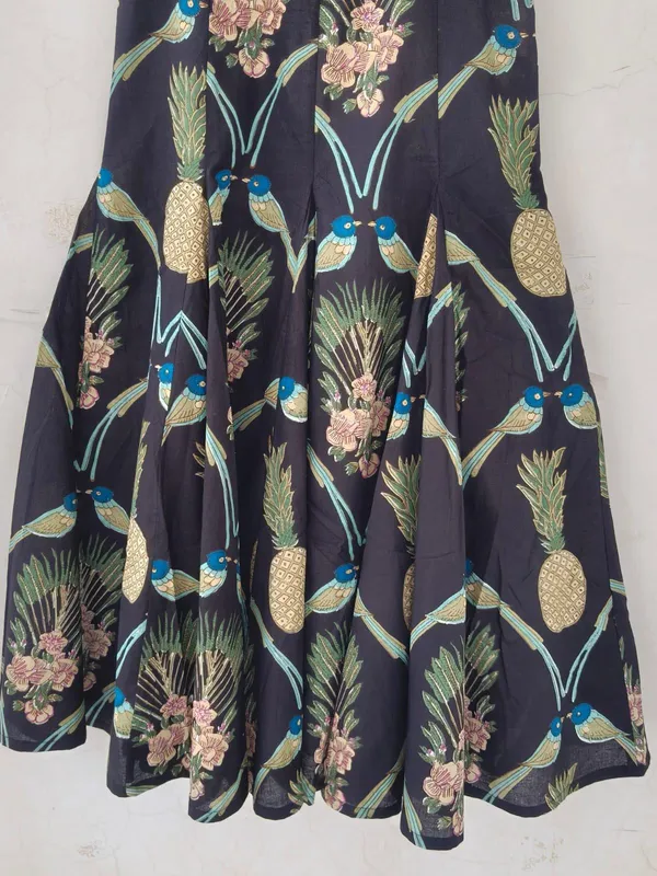 Designer_Bohemian_Maxi_Dress_Pure_Cotton_Floral_Printed_Fit_And_Flare_Comfortable_Casual_Outfits