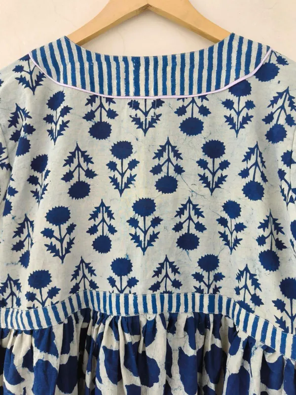 Bohemian_Floral_Cotton_Maxi_Dress_3/4_Sleeve_Relaxed_Fit_Summer_Style