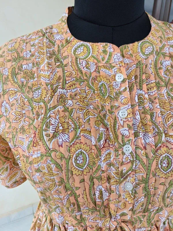 Cotton_Floral_Printed_Women_Maxi_Dress_Comfortable_&_Wrinkle_Free_Fit_And_Flare_For_Beachwear