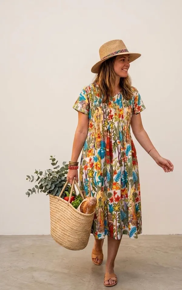Boho_Floral_Cotton_Maxi_Dress_Fit_And_Flare_Summer_Casual_Wear