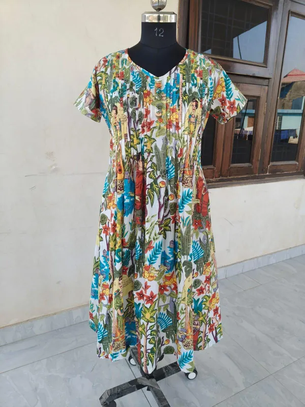 Boho_Floral_Cotton_Maxi_Dress_Fit_And_Flare_Summer_Casual_Wear