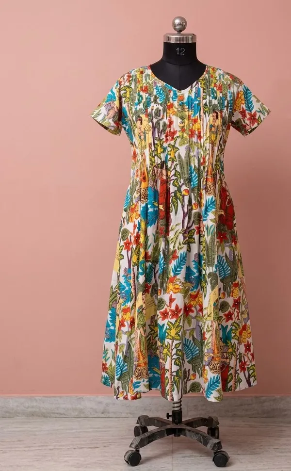 Boho_Floral_Cotton_Maxi_Dress_Fit_And_Flare_Summer_Casual_Wear
